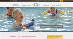 Desktop Screenshot of clarkretirement.org